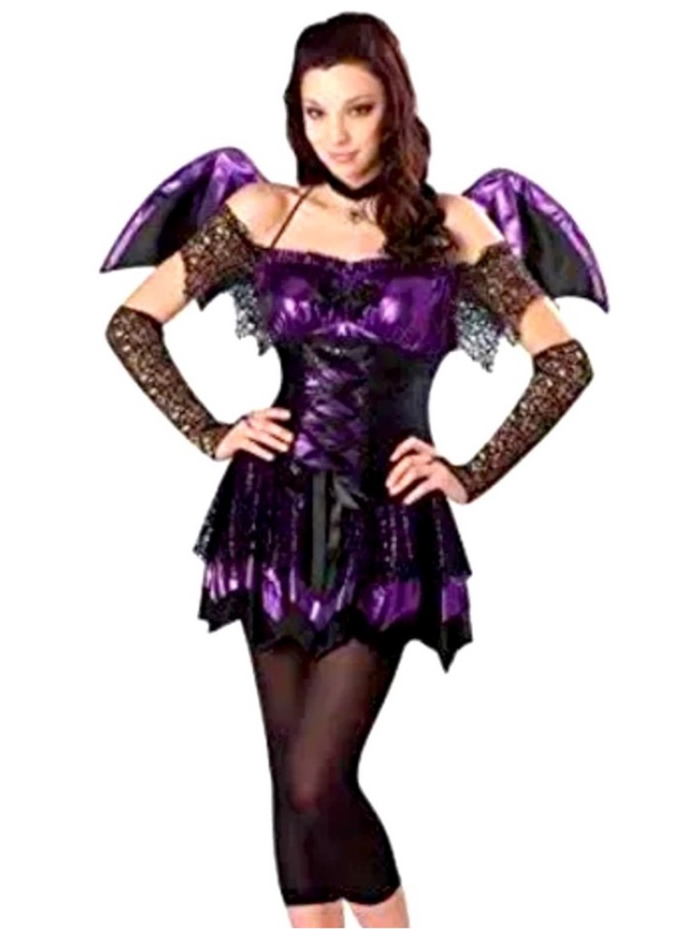 Costumes USA Battitude Junior women’s small Bat Halloween costume